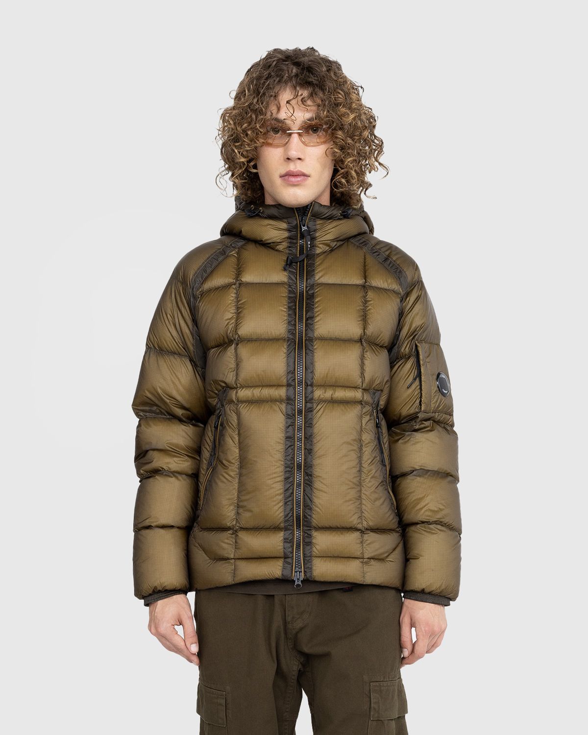 Hooded down 2024 puffer jacket